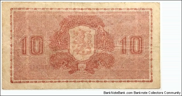 Banknote from Finland year 1945