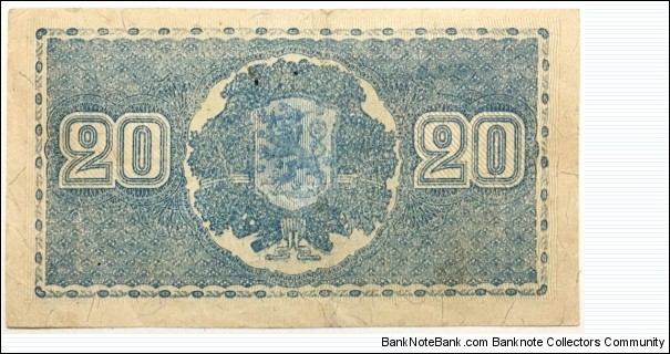 Banknote from Finland year 1945