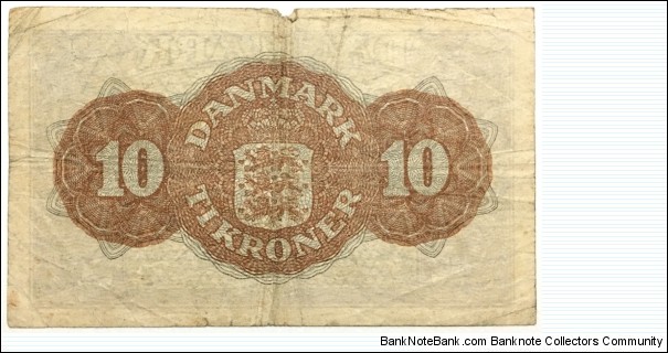 Banknote from Denmark year 1944