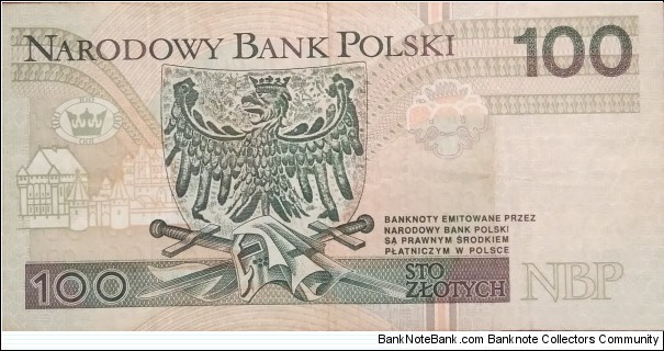 Banknote from Poland year 1994