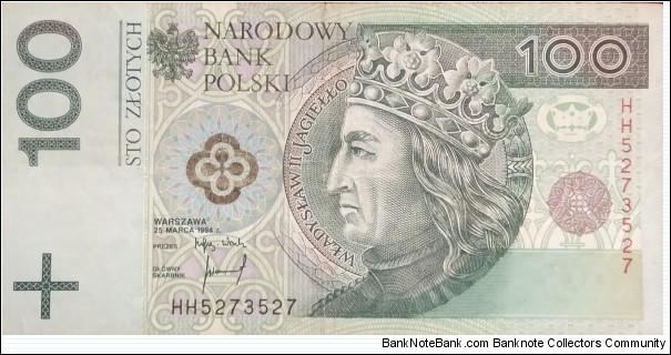 Poland 100 Złotych
HH 5273527 Banknote