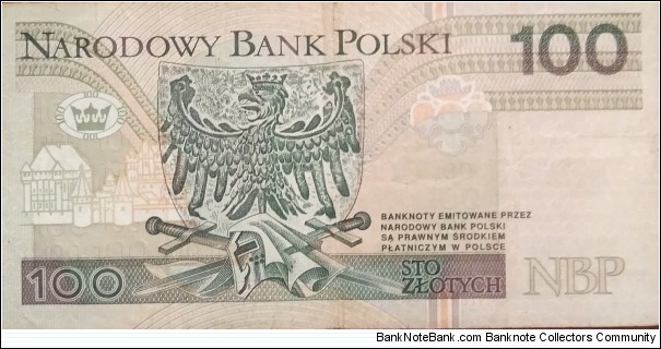 Banknote from Poland year 1994