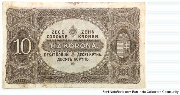 Banknote from Hungary year 1920