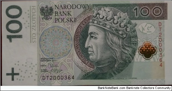 Poland 100 Złotych
DT 2000364 Banknote