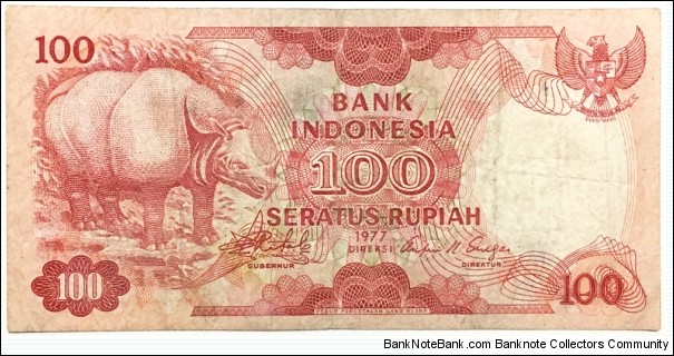 100 Rupiah Banknote