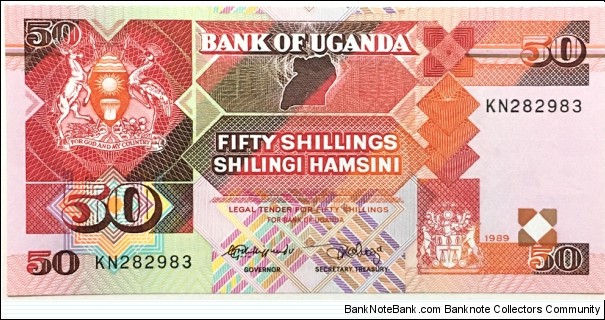 50 Shillings Banknote