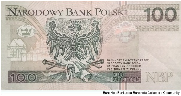 Banknote from Poland year 1994