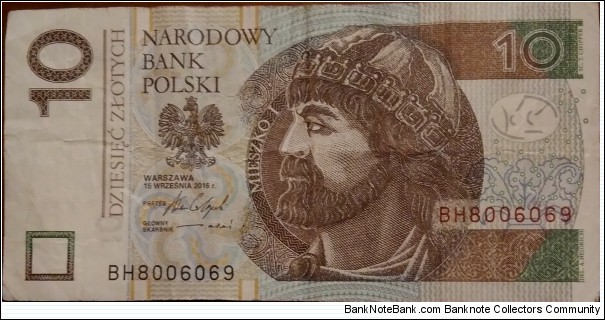Poland 10 Złotych
BH 8006069 Banknote