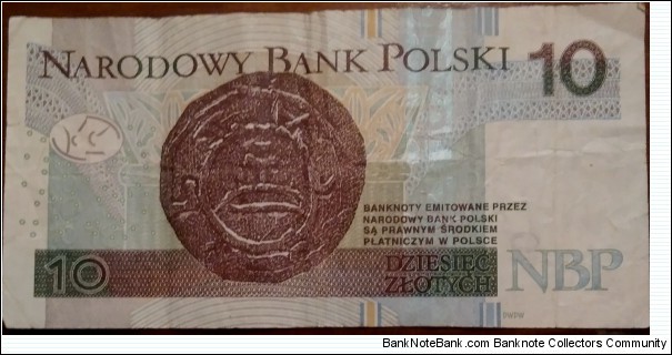 Banknote from Poland year 2016