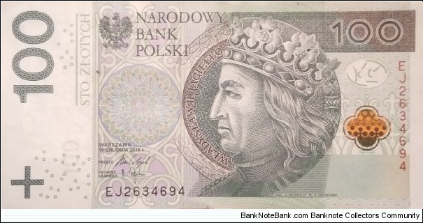 Poland 100 Złotych
EJ 2634694 Banknote