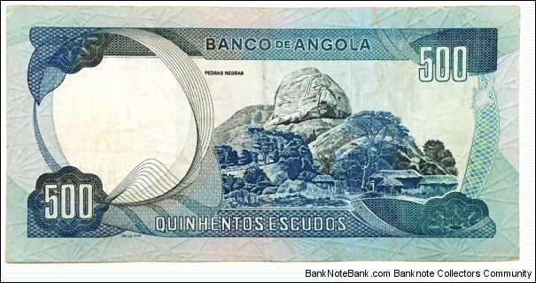 Banknote from Angola year 1972