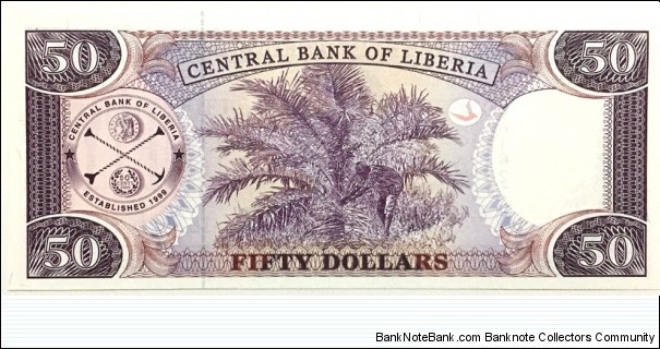 Banknote from Liberia year 2011