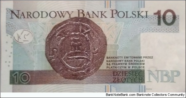 Banknote from Poland year 2016