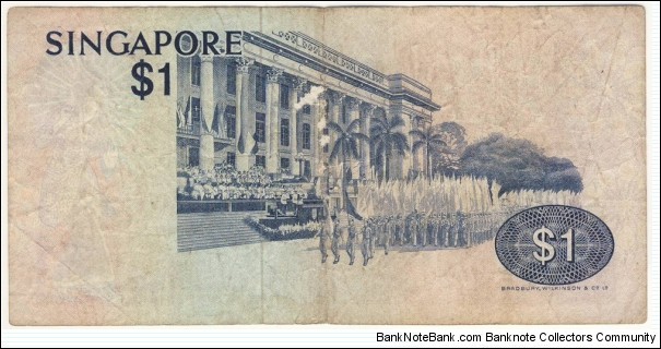 Banknote from Singapore year 1976