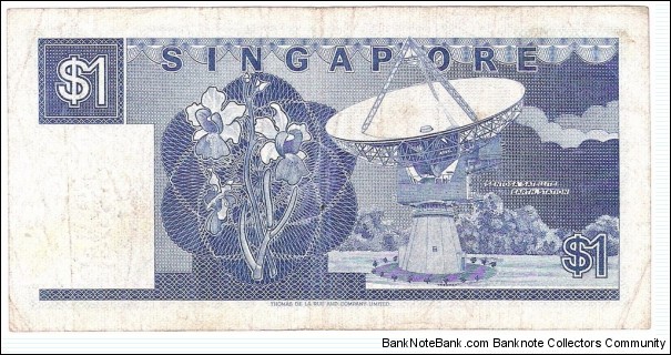 Banknote from Singapore year 1987