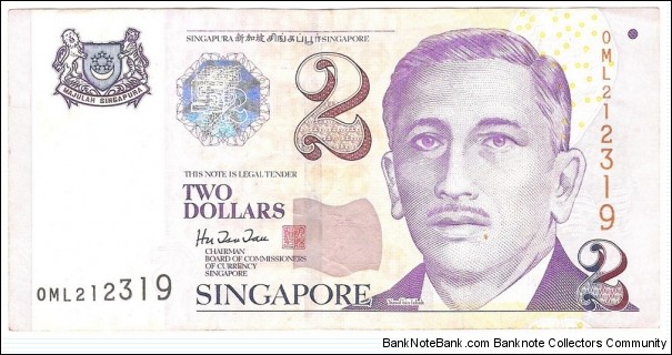 2 Dollars (1999) Banknote
