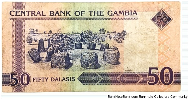 Banknote from Gambia year 2006