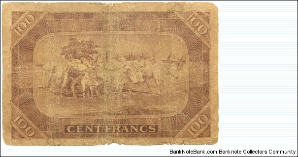 Banknote from Mali year 1960