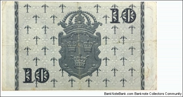Banknote from Sweden year 1957