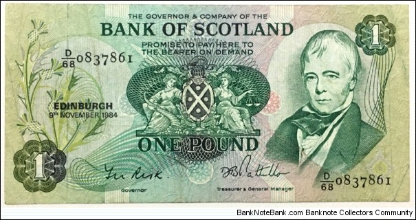 1 Pound Banknote