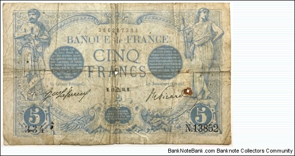 5 Francs Banknote