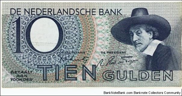 10 Guldens Banknote