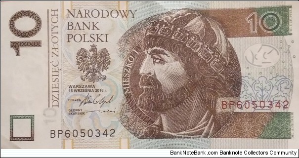 Poland 10 Złotych
BP 6050342 Banknote