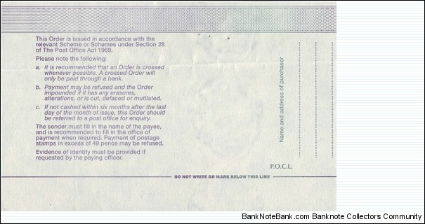 Banknote from United Kingdom year 1999
