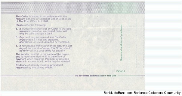 Banknote from United Kingdom year 1999