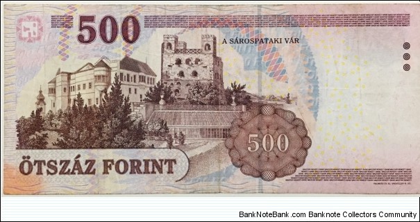 Banknote from Hungary year 2013