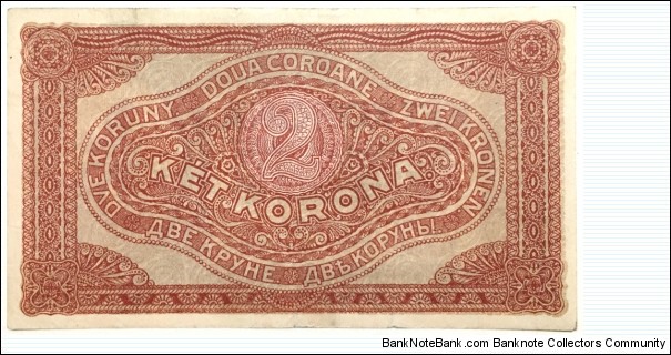 Banknote from Hungary year 1920