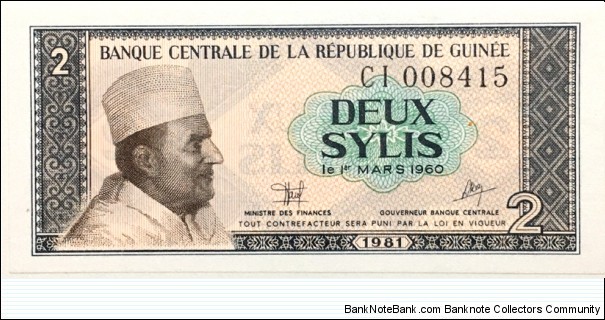 2 Sylis Banknote