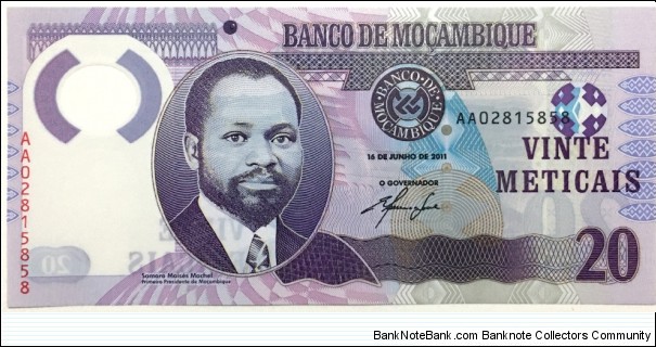 20 Meticais Banknote