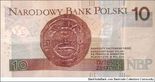 Banknote from Poland year 2016