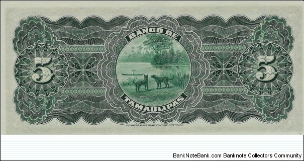 Banknote from Mexico year 1914