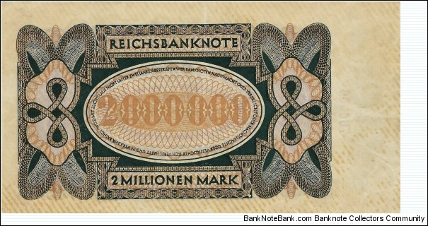 Banknote from Germany year 1923