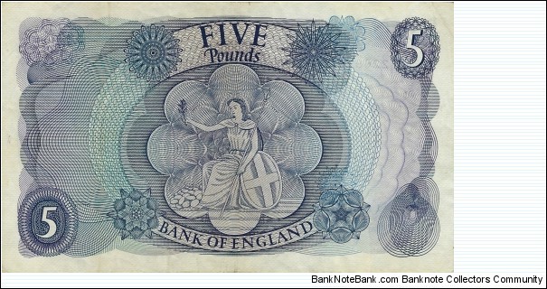 Banknote from United Kingdom year 1966