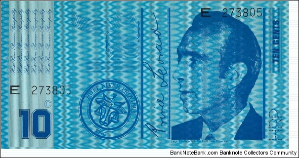 HUTT RIVER PROVINCE 10 Cents  Banknote