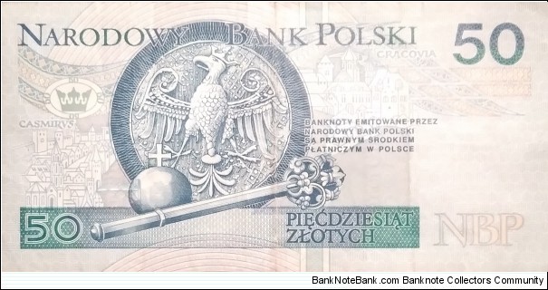 Banknote from Poland year 1994