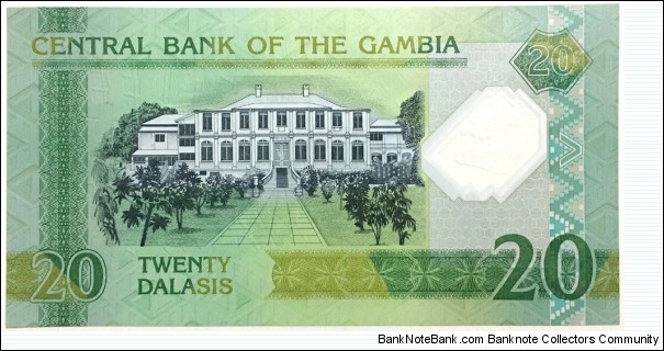 Banknote from Gambia year 2014