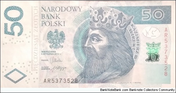 Poland 50 Złotych
AR 5373528 Banknote