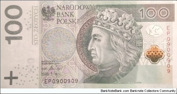 Poland 100 Złotych
EP 0900909 Banknote