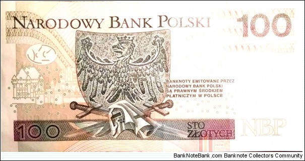 Banknote from Poland year 2018