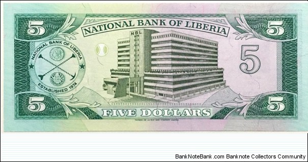 Banknote from Liberia year 1991