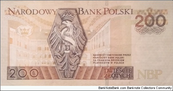 Banknote from Poland year 1994