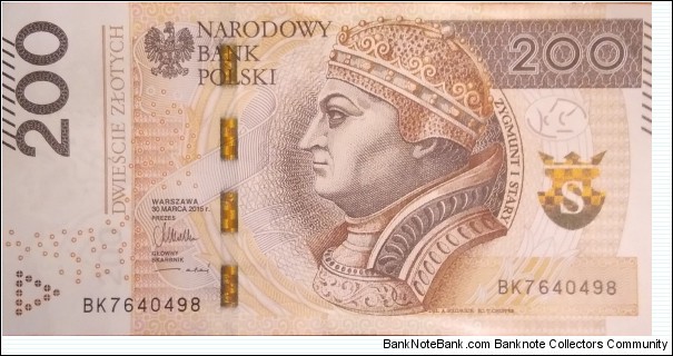 Poland 200 Złotych
BK 7640498 Banknote