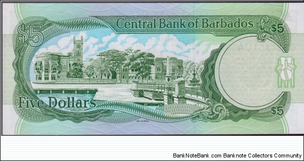 Banknote from Barbados year 1996