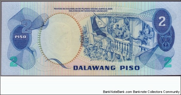 Banknote from Philippines year 1981