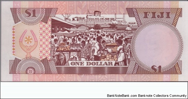 Banknote from Fiji year 1980