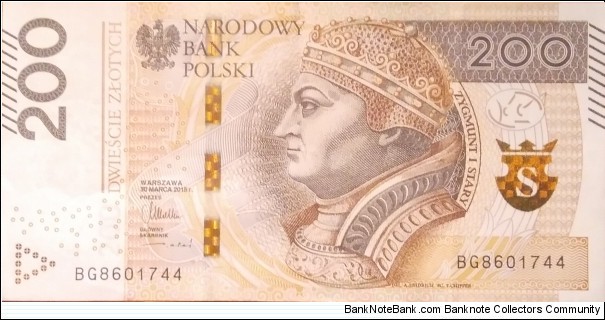 Poland 200 Złotych
BG 8601744 Banknote